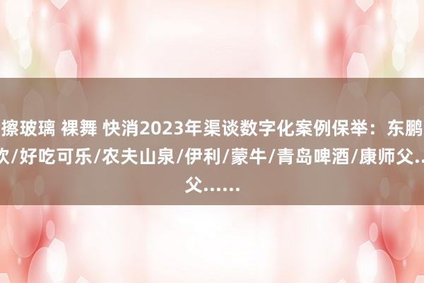 擦玻璃 裸舞 快消2023年渠谈数字化案例保举：东鹏特饮/好吃可乐/农夫山泉/伊利/蒙牛/青岛啤酒/康师父......